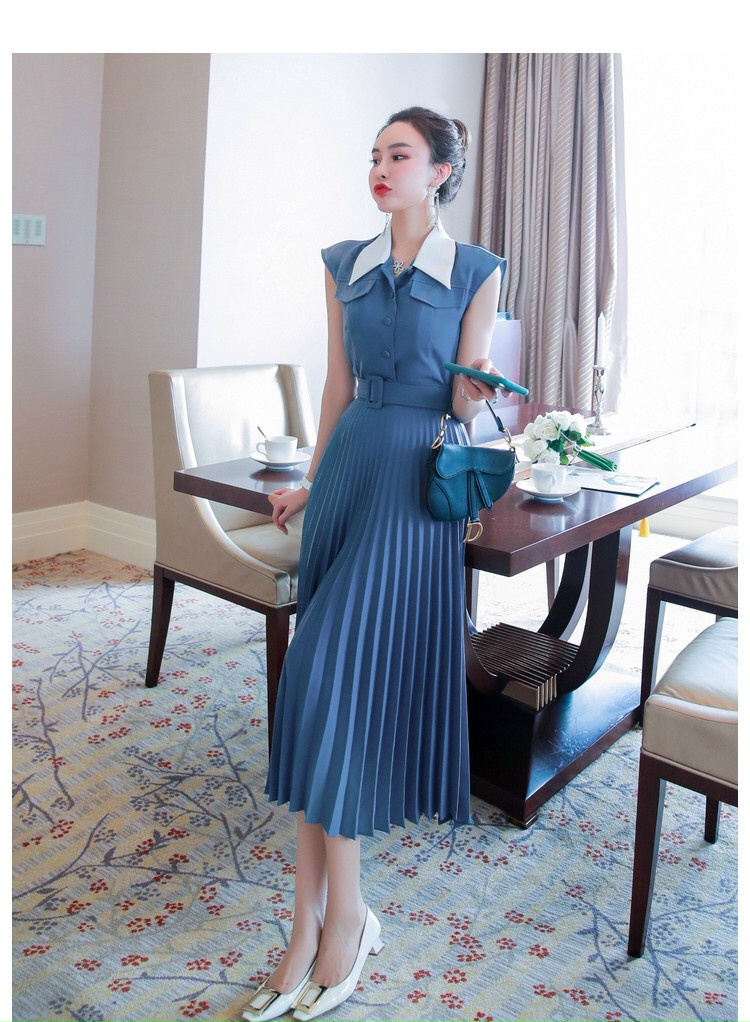Set Đầm Chân Váy Dâpl Ly Cao Cấp - HN875